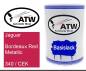 Preview: Jaguar, Bordeaux Red Metallic, 340 / CEK: 500ml Lackdose, von ATW Autoteile West.